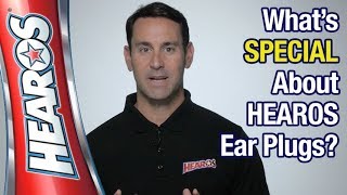 Whats Special about HEAROS Ear Plugs [upl. by Newol]