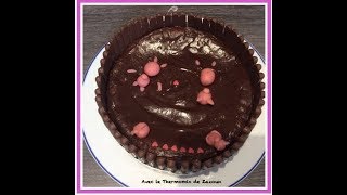 Gâteau mare aux cochons Ganache et génoise Thermomix [upl. by Angelle]