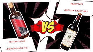 McCarthys American Single Malt vs Westland Solum American Single Malt [upl. by Anelad486]