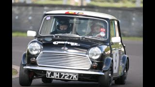 Classic Mini Swiftune engine 1380 Castle Combe Track day [upl. by Sherfield831]