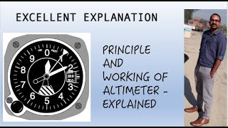 PRINCIPLE READING AND WORKING OF PRESSURE ALTIMETER EXPLAINED  DGCA GROUND CLASSES  DocPilot10 [upl. by Ricketts]