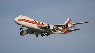 Kalitta Air Boeing 747400F landing at NAS North Island KNZY [upl. by Allin636]