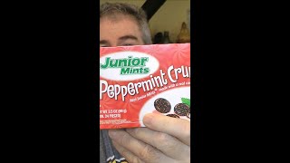 Junior Mints Peppermint Crunch Candy REVIEW  Christmas Shorts [upl. by Emmerich]