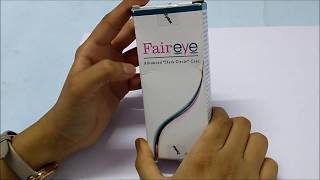 English Review of Fair Eye Dark Circle Cream  ClickOnCare [upl. by Llemart767]