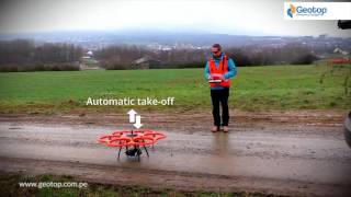 Aibot X6 UAV  Aibotix Leica  GPS  Geotop [upl. by Brunella]