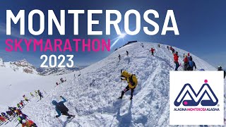 Monterosa SkyMarathon 2023  Italy EP12  AMORENO LIVINGTHEALPS [upl. by Enelhtak]