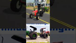 New stand Swaraj versis John V new video 1910 volt tractor king [upl. by Selway]