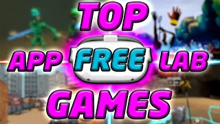 TOP 5 FREE APP LAB QUEST 2 GAMES 2023 [upl. by Grous]