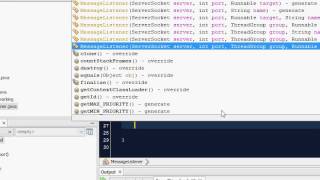 Writing Code  Building a chat application in Java  Session 2 [upl. by Grantland]