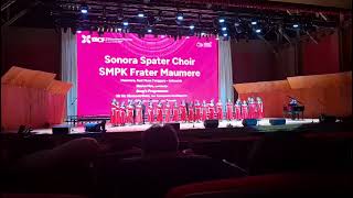 sonora spater choir smpk frater maumere [upl. by Yannodrahc717]