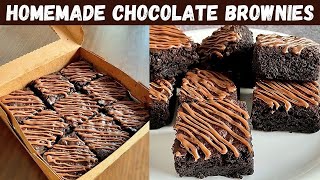 Chocolate brownies at home  Fudgy chocolate brownies  தமிழ்  with English subtitles [upl. by Nata]