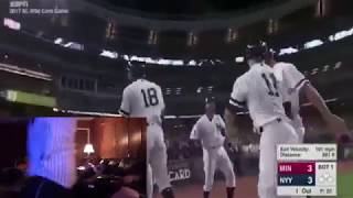 Yankees Fan Reaction  Didi Gregorius ties up Wild Card [upl. by Dwain]