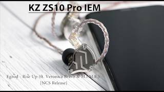 Sound Comparison  KZ ZS10 vs ZS10 Pro [upl. by Yarezed]