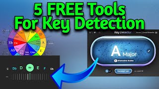 5 FREE Key Detection Tools  Alternatives to Key Detector VST Plugin by Waves Audio  Tutorial [upl. by Parhe]