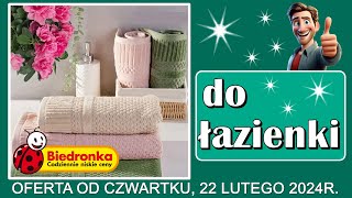 𝐁𝐈𝐄𝐃𝐑𝐎𝐍𝐊𝐀 🐞  Nowa Oferta od Czwartku 22022024  Twoja Łazienka [upl. by Afrikah]