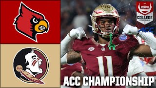 ACC Championship Louisville Cardinals vs Florida State Seminoles  Full Game Highlights [upl. by Roxie]