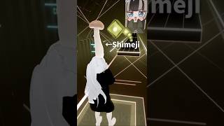 VR Shimeji Head Game beatsaber MOD custommaps kawaii funny shimeji [upl. by Seiden]