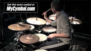 Meinl 20quot Byzance Sand Ride Cymbal  Played by Benny Greb B20SAR1121409A [upl. by Egroj327]