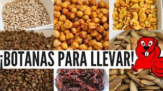 ¿¡COMO HACER RICAS BOTANAS PARA LLEVAR Transición Vegana [upl. by Marko937]