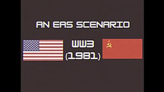 AN EAS SCENARIO WW3 1981 [upl. by Dyol]