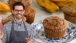 AMAZING Banana Muffin Recipe [upl. by Ddahc]