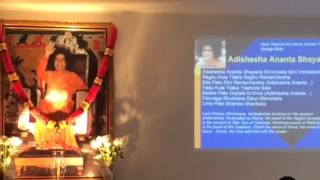 Adisesha Anantha Seyana  Sai Bhajan [upl. by Nnylkoorb]