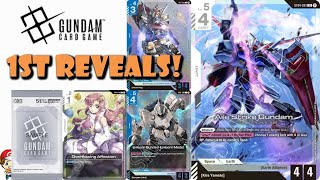 FIRST Official Reveals from Gundam Card Game Beta Edition New Rules Revealed [upl. by Chui]