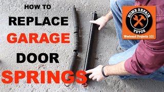 How to Replace a Garage Door Extension Spring [upl. by Madra]