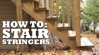 How to Build Stair Stringers with Wayne Lennox [upl. by Ahsekam812]