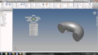 Inventor Tutorials  Video 3 Loft and Revolve [upl. by Yerbua]