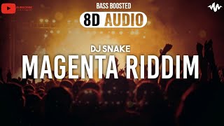 DJ Snake  Magenta Riddim 8D AUDIO 🎧 [upl. by Yajet33]