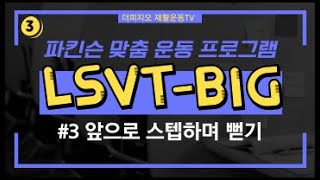 LSVTBIG 3 파킨슨 맞춤 운동 프로그램 앞으로 스텝하며 뻗기 [upl. by Lumbard]