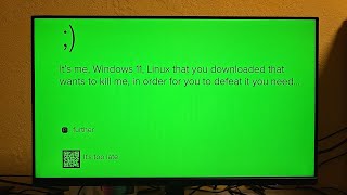 Never Try To Install Linux On Windows Scary Windows 11 kill screen [upl. by Osterhus]