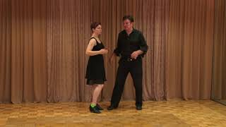 Rockabilly Dance 102a LEAD FOLLOW quotdrdancerightcom for all info [upl. by Ameg658]