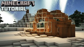 Minecraft Glass Igloo Tutorial How to Build [upl. by Michaeu]