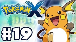 Pokemon X and Y  Gameplay Walkthrough Part 19  Pikachu Evolves into Raichu Nintendo 3DS [upl. by Annerol]