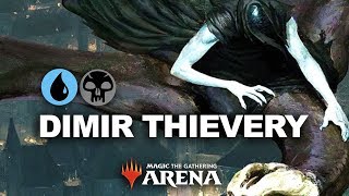 DIMIR THIEF OF SANITY DECK  Ravnica Allegiance Standard  Magic Arena MTG [upl. by Aksehcnarf]