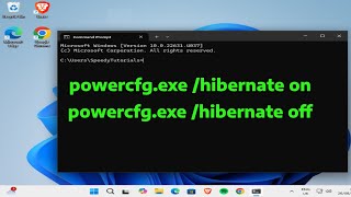 How To Turn On or Off Hibernate In Windows 11 [upl. by Stuckey457]