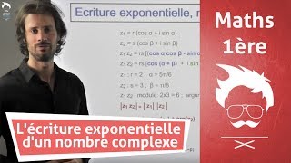 Révisions bac maths  Lécriture exponentielle dun nombre complexe [upl. by Tiana]