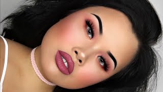 Rosé All Day Makeup Tutorial  Morphe Brushes 9N Versatility  Kim Thai [upl. by Bethesde982]