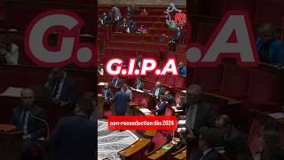 Guillaume Kasbarian confirme la suppression de la GIPA [upl. by Anema]