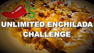 CHILIS UNLIMITED ENCHILADA CHALLENGE  11000 CALORIES [upl. by Yrret824]