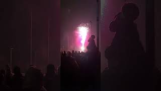 Firework display 51124  Hartlepool rugby club [upl. by Nohsram]