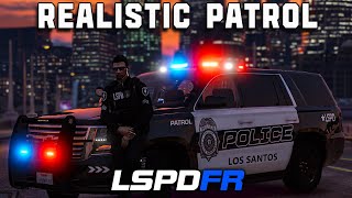 LSPDFR Realistic Patrol with AI Immersion GTA 5 [upl. by Nyleimaj]