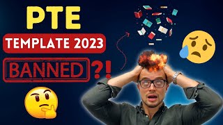 PTE Template 2023 ALL BANNED 🤯 for essay writing describe image retell lecture summarize [upl. by Nivrad]