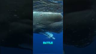 Sperm Whale found eating a Giant Squid Here’s what happened right before😳🐋 [upl. by Hceicjow]