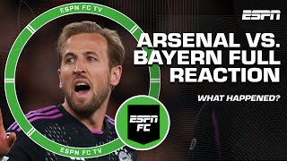 FULL REACTION to ArsenalBayern Munich DRAW 👀 2ND HALF WAS DREADFUL  Craig Burley  ESPN FC [upl. by Chap]