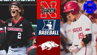 Nebraska vs 1 Arkansas  Fayetteville Regional Final Game 7  2021 College Baseball Highlights [upl. by Anir]