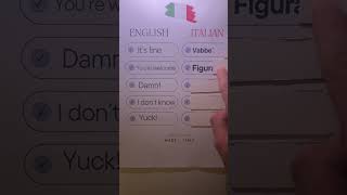 Learn Italian with me🇮🇹📚 learnitalian [upl. by Lejna]