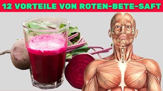 12 BESTE Vorteile von RoteBeteSaft für den menschlichen Körper  RoteBetegesundheit [upl. by Nitsoj402]